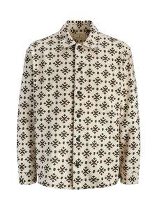 Jack & Jones - JprBluandy Print Overshirt -paita - WHITE | Stockmann
