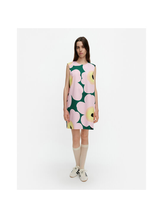 Marimekko - Siluetti Unikko -mekko - 631 GREEN PINK YELLOW | Stockmann - photo 2