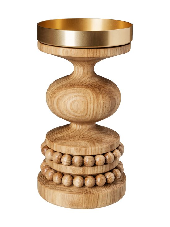 Aarikka - Keisarinna-kynttilänjalka - U040/K OAK/GOLD | Stockmann - photo 1
