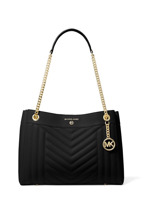 Susan Medium Quilted Leather Shoulder Bag -nahkalaukku