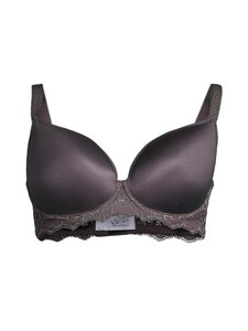 Simone Perele - Caresse Spacer Plunge -rintaliivit - 810 GRAPHITE GREY | Stockmann