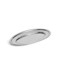 HAY - Essential Steel Oval Medium -lautanen - STAINLESS STEEL | Stockmann