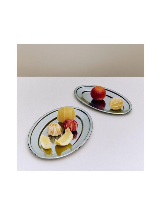 HAY - Essential Steel Oval Medium -lautanen - STAINLESS STEEL | Stockmann - photo 3