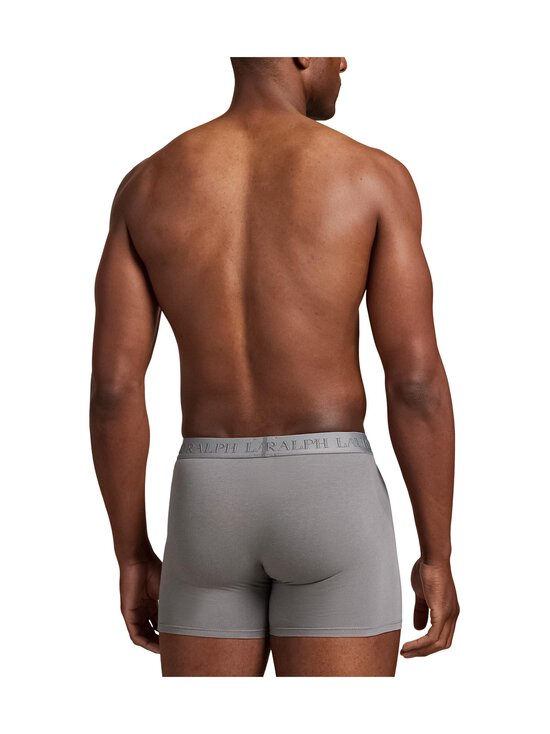 Polo Ralph Lauren - Boxer Brief bokerseršorti 3-gab. - 3PK BLACK/PERF GREY/WHITE | Stockmann - photo 3