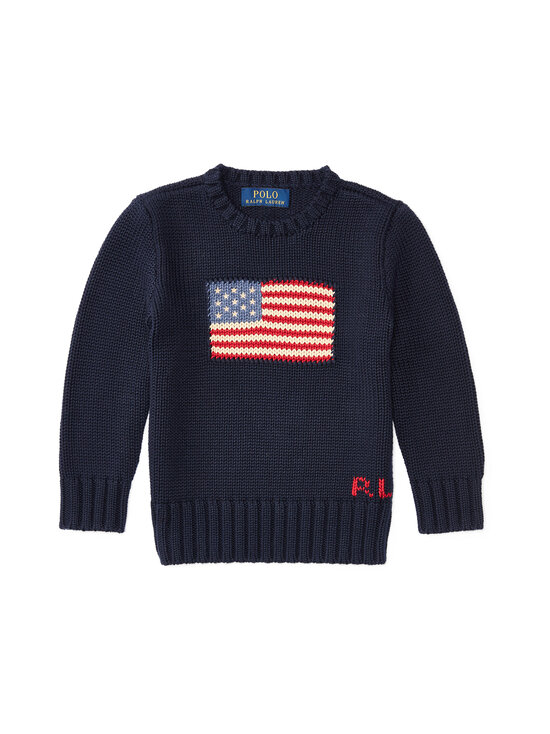 Polo Ralph Lauren - Flag adīts džemperis - 001 HUNTER NAVY | Stockmann - photo 1