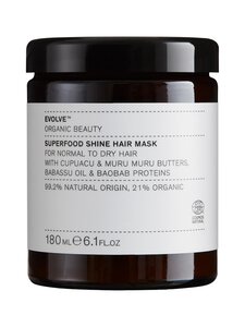 Evolve - Juuksemask Superfood Shine Hair Mask, 180 ml Evolve - Juuksemask Superfood Shine Hair Mask, 180 ml | Stockmann