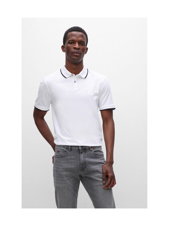 BOSS - Passertip-pikeepaita - 100 WHITE | Stockmann - photo 2