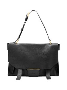 Allsaints - Ursa Satchel -nahkalaukku - BLACK | Stockmann