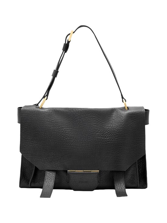 Allsaints - Ursa Satchel -nahkalaukku - BLACK | Stockmann - photo 1