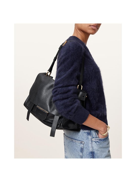 Allsaints - Ursa Satchel -nahkalaukku - BLACK | Stockmann - photo 4