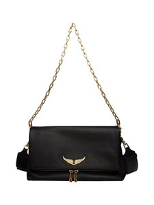 Zadig&Voltaire - Rock Grained -nahkalaukku - NOIR GOLD Zadig&Voltaire - Rock Grained -nahkalaukku - NOIR GOLD | Stockmann