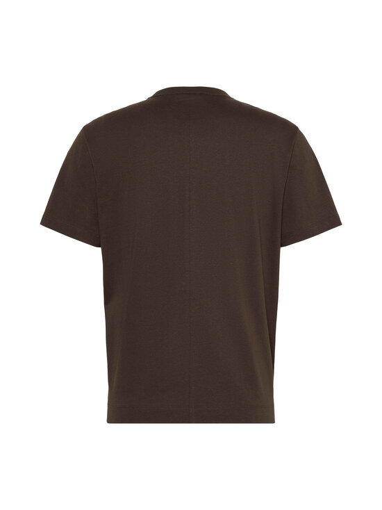 Calvin Klein Menswear - Linen Blend t-paita - TO2 DARK COFFEE | Stockmann - photo 2