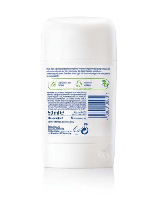 NIVEA - Black & White Invisible Clear Deo Stick -antiperspirantti, 50ml - NOCOL | Stockmann - photo 2