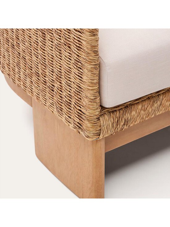Kave Home - Xoriguer-nojatuoli eukalyptus/polyrottinki - BEIGE | Stockmann - photo 4