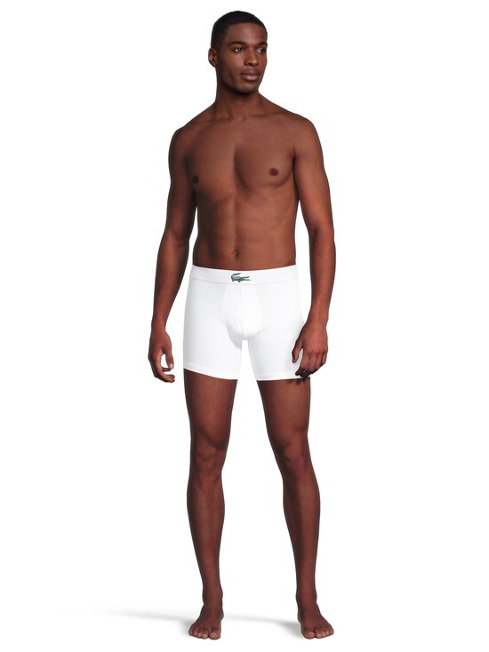 Lacoste - Boxer Brief -alushousut - ZJ2 WHITE/GREEN-BLACK | Stockmann - photo 3