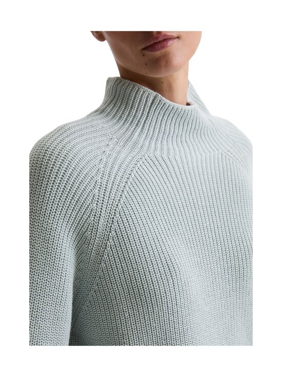 Marc O'Polo - Pullover Stand-Up Collar -puuvillaneule - 821 SILVERY BLUE - photo 4 Marc O'Polo - Pullover Stand-Up Collar -puuvillaneule - 821 SILVERY BLUE | Stockmann - photo 4