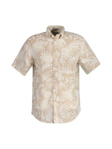 GANT - Regular Botanical Print -pellavakauluspaita - 277 DRY SAND GANT - Regular Botanical Print -pellavakauluspaita - 277 DRY SAND | Stockmann