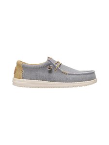 HEYDUDE - Wally Braided -kävelykengät - 1YF FLANNEL GREY/OLIVE GREY | Stockmann