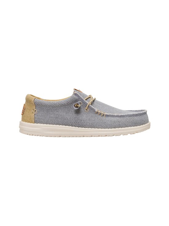HEYDUDE - Wally Braided -kävelykengät - 1YF FLANNEL GREY/OLIVE GREY | Stockmann - photo 1
