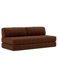 Innovation Living - CozyPad-vuodesohva Taura-kangas 359 cappuccino L 208 cm - BROWN | Stockmann