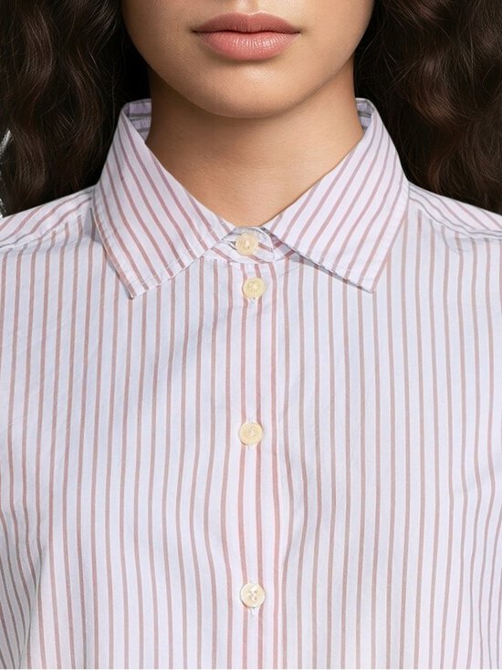 Lexington - Pluus Oversized Lyocell Blend - 290 BEIGE/WHITE STRIPE | Stockmann - photo 4