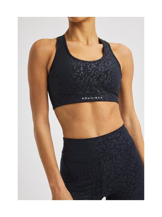 Röhnisch - Spordirinnahoidja Flattering Mesh - T519 LEO EMBOSS BLACK - photo 2 Röhnisch - Spordirinnahoidja Flattering Mesh - T519 LEO EMBOSS BLACK | Stockmann - photo 2
