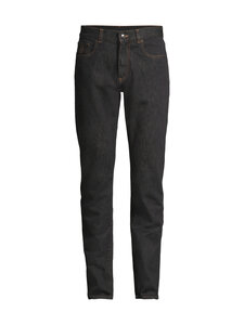 Canali - Stretch soft-touch -housut - PD01423 101 BLACK | Stockmann