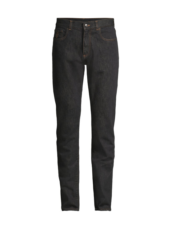 Canali - Stretch soft-touch -housut - PD01423 101 BLACK | Stockmann - photo 1