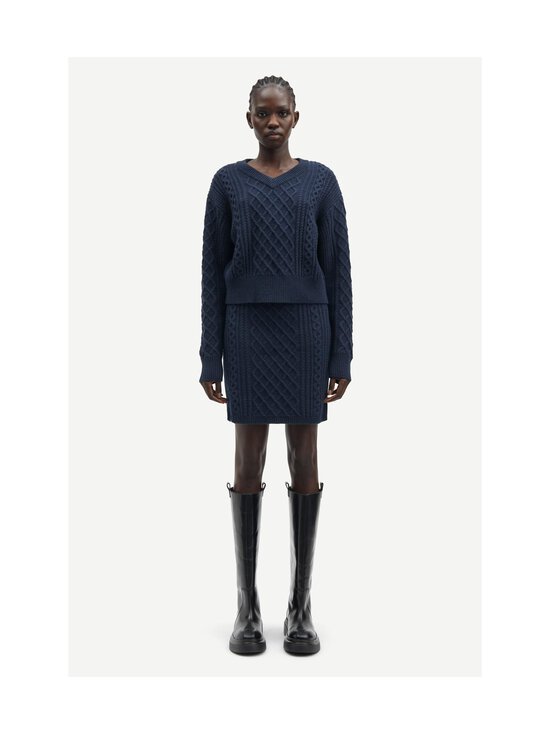 Samsoe Samsoe - Kootud seelik Sadene - 194009TCX OUTER SPACE | Stockmann - photo 3