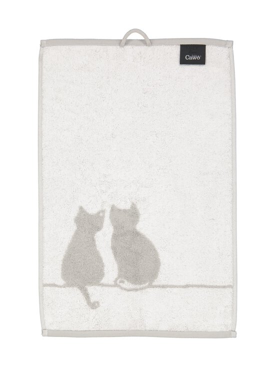 Cawo - Cute Cats You and Me dvielis 30 x 50 cm - 76 PLATINUM/WHITE - photo 2 Cawo - Cute Cats You and Me dvielis 30 x 50 cm - 76 PLATINUM/WHITE | Stockmann - photo 2