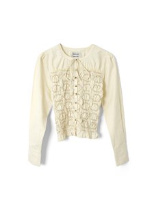 Damson Madder - Elliana Smocked Cardi -pusero - BUTTER | Stockmann
