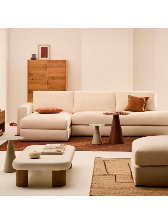 Kave Home - Alea-divaanisohva Liberty-kangas vaalea beige L 340 cm / vasen - WHITE | Stockmann - photo 5