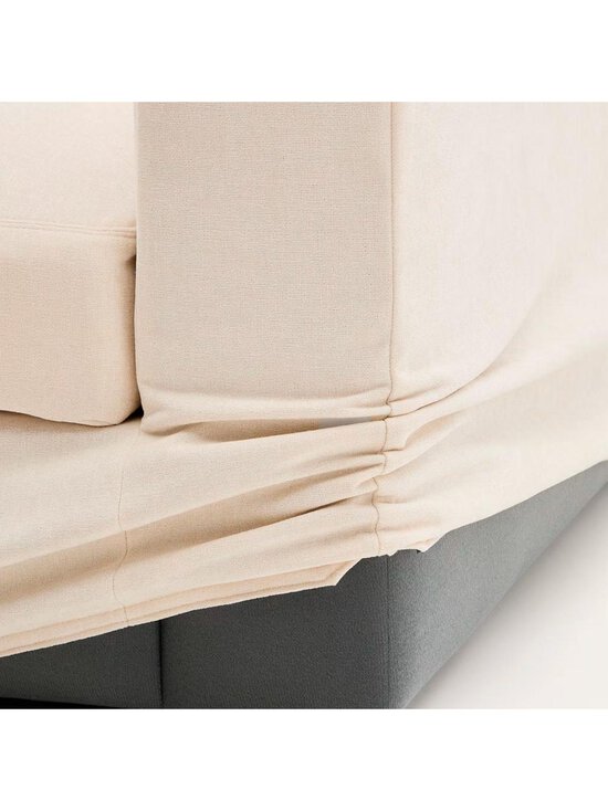 Kave Home - Alea-divaanisohva Liberty-kangas vaalea beige L 340 cm / vasen - WHITE | Stockmann - photo 8