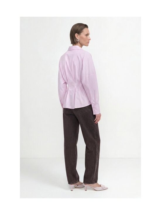 rich & royal - Tailored Striped Cotton -paitapusero - 607 POWDER ROSÉ | Stockmann - photo 3