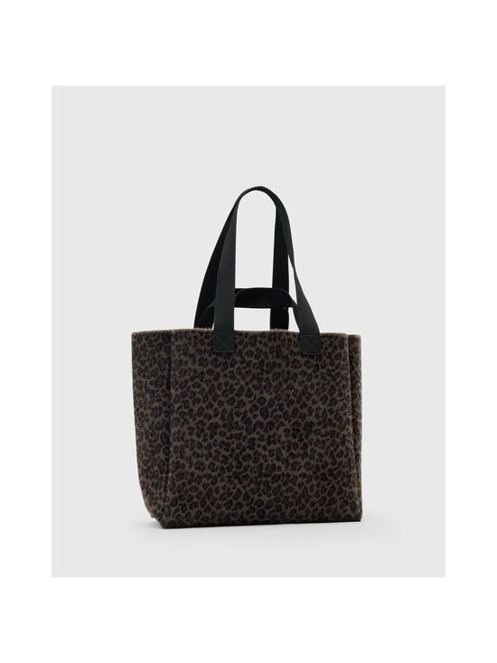 Allsaints - Izzy Fzzy Leppo Tote -shopperi - LEOPARD BROWN | Stockmann - photo 2