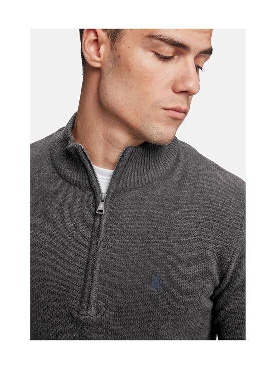 MCS - Axel Regular Half Zip -neulepaita - BROWN MELANGE | Stockmann - photo 6