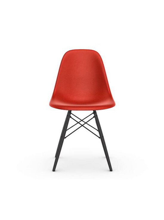 Vitra - Eames DSW Fiberglass -tuoli - MUSTA,PUNAINEN | Stockmann - photo 2
