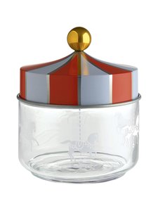 Alessi - Circus klaaspurk 50 cl - VALKOINEN/PUNAINEN | Stockmann