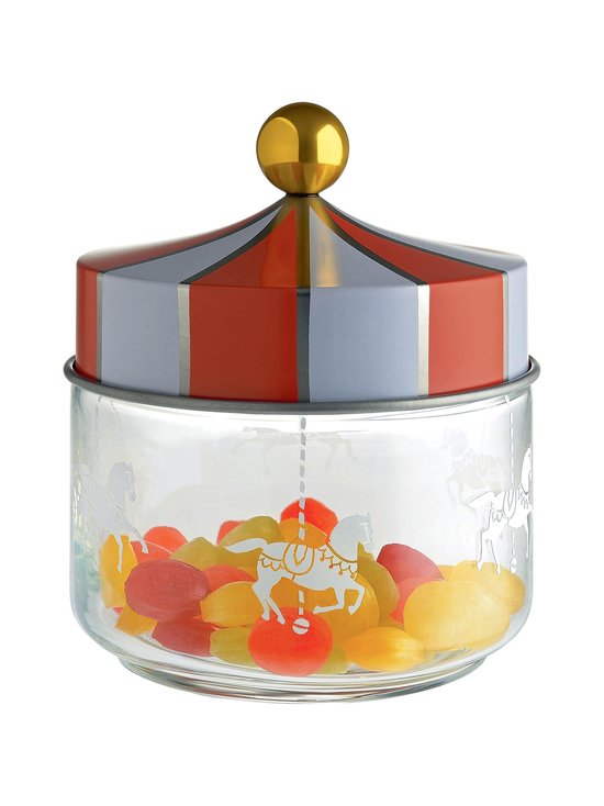 Alessi - Circus stikla burka 500ml - VALKOINEN/PUNAINEN - photo 2 Alessi - Circus stikla burka 500ml - VALKOINEN/PUNAINEN | Stockmann - photo 2