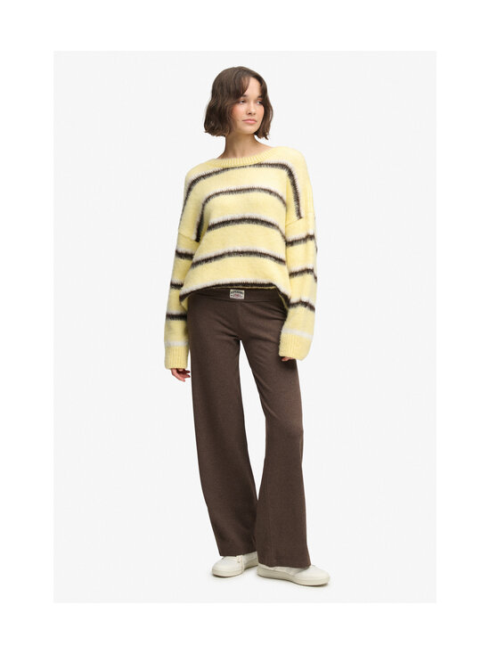 Superdry - Athletic Essentials Fold Over -collegehousut - MNJ CHESTNUT BROWN MARL | Stockmann - photo 3