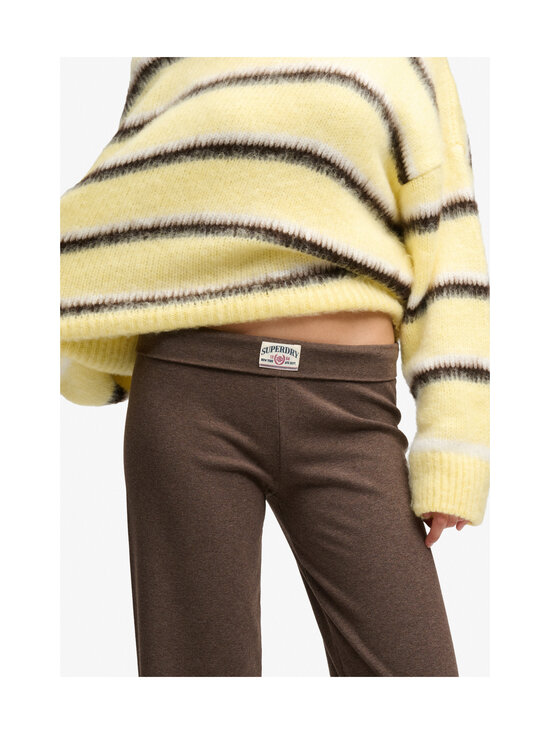 Superdry - Athletic Essentials Fold Over -collegehousut - MNJ CHESTNUT BROWN MARL | Stockmann - photo 5