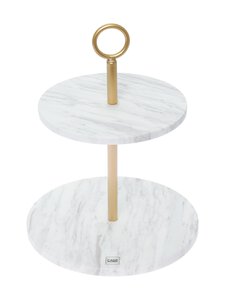 Casa Stockmann - Malla-kakkuvati - WHITE/GRAY/BRASS | Stockmann