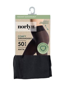 Norlyn - Comfy 50 den -sukkahousut - 1210 BLACK | Stockmann
