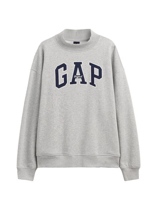 GAP - Logo Mockneck džemperis - HEATHER GREY | Stockmann - photo 1
