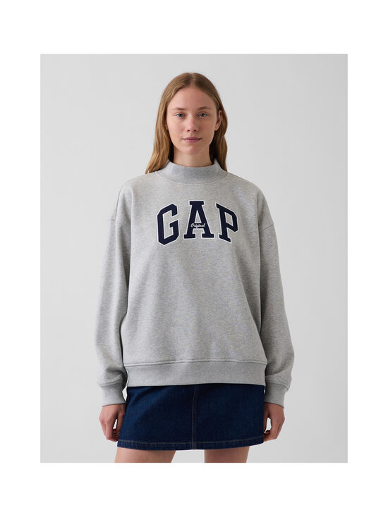 GAP - Logo Mockneck džemperis - HEATHER GREY | Stockmann - photo 7