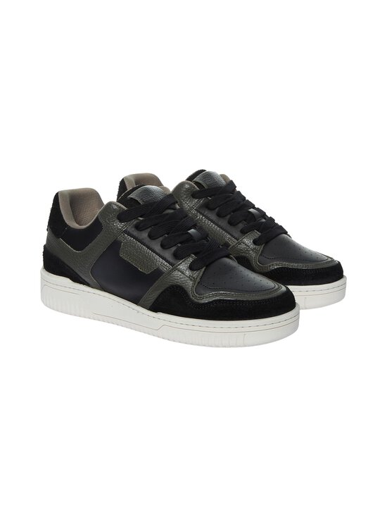 Allsaints - Regan Plus Low Top -nahkatennarit - 00 BLACK/SAGE GREEN | Stockmann - photo 5
