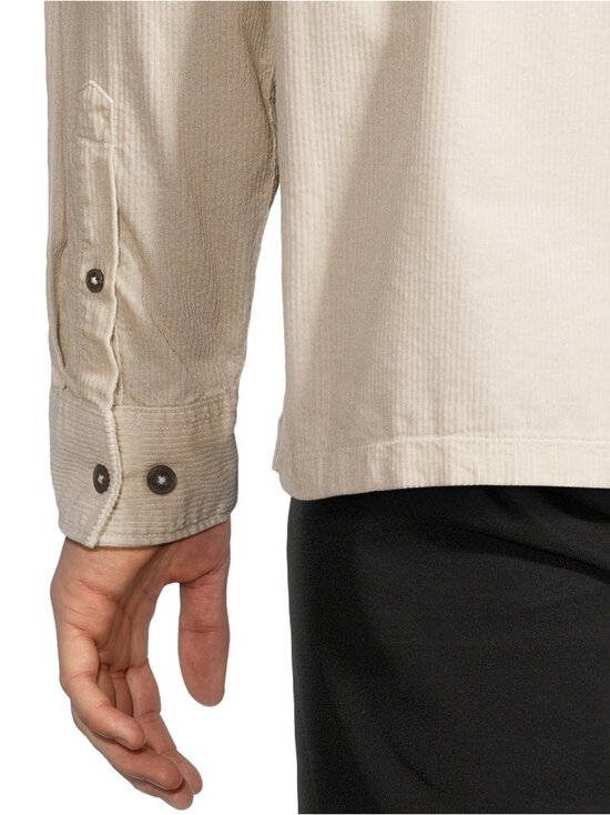 Marc O'Polo - Velveta krekls ar apkakli - 707 GRAY SILK | Stockmann - photo 5