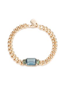 Lauren Ralph Lauren - Curb Stone rokassprādze - GLD/DENIM Lauren Ralph Lauren - Curb Stone rokassprādze - GLD/DENIM | Stockmann