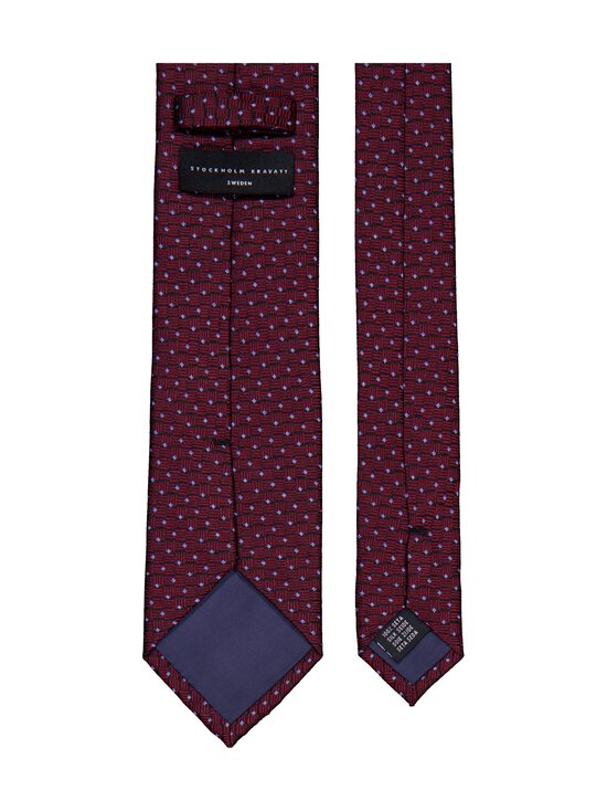 Stockholm Kravatt - Dot Check zīda kaklasaite - 23 RED | Stockmann - photo 2