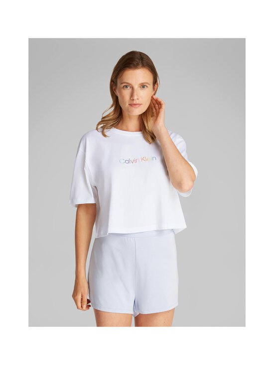 Calvin Klein Underwear - Boxy Crop Pride t-krekls - 100 CLASSIC WHITE - photo 2 Calvin Klein Underwear - Boxy Crop Pride t-krekls - 100 CLASSIC WHITE | Stockmann - photo 2